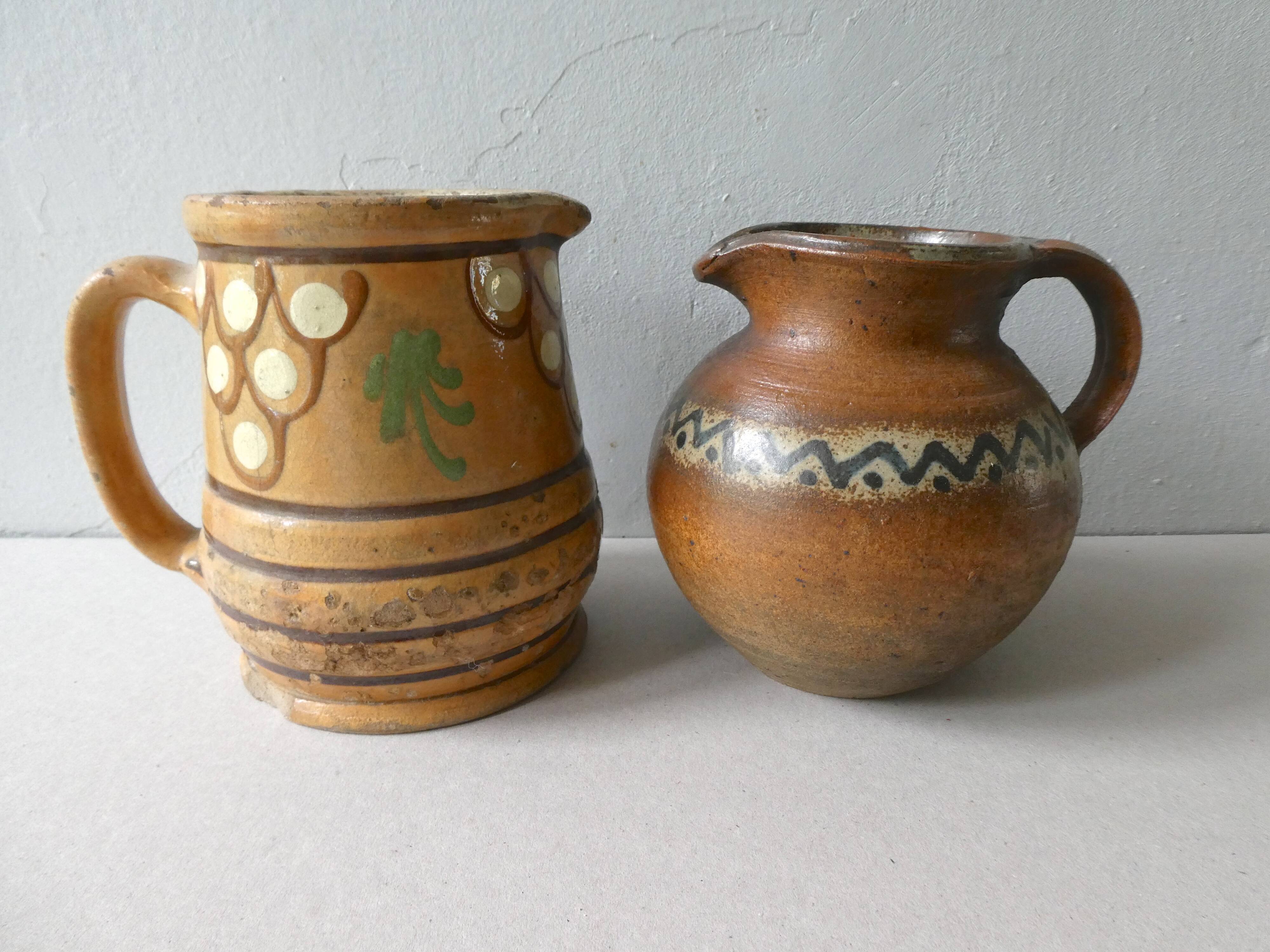 Old sandstone pitchers