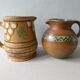 Old sandstone pitchers