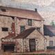 Vintage French oil painting, signed Levergne, 1958