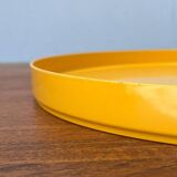 Yellow Melamine Plateau, Space Era, Mid-Century Swedish, 1960s