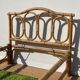 Bamboo lamp Manou. Vintage 70s.