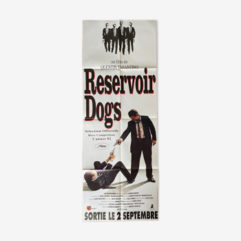 Affiche cinéma originale « Reservoir Dogs » Quentin Tarantino 60x160cm 1992