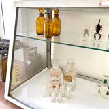 Old stainless steel window