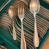 Old cutlery housewife