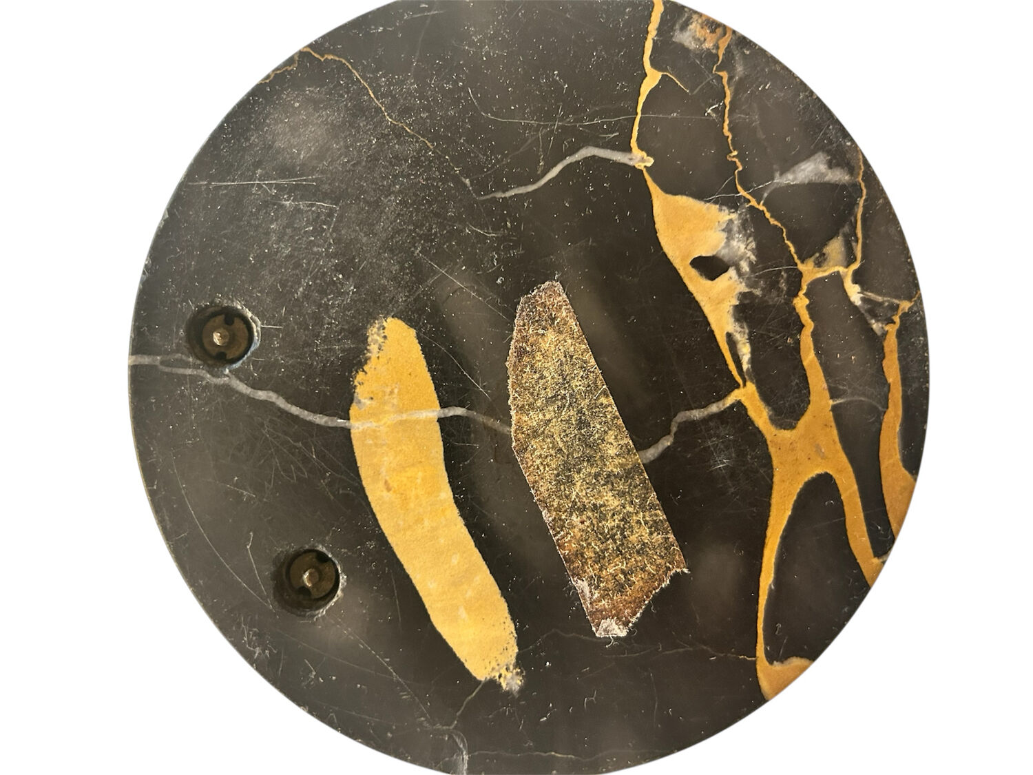 Vienna bronze tray with dog scottish terrier austria marble catchall