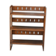 Folding shelf, bookseller's library