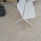 Pair of foldable 70s garden benches