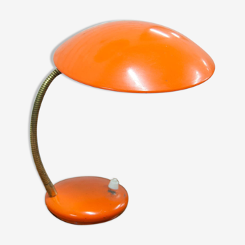 Vintage bedside lamp orange
