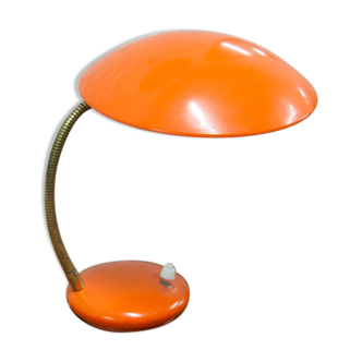 Vintage bedside lamp orange