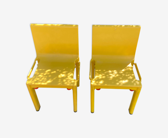 2 chaises enfants centrokappa pour kartell