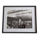 Air France cargo photograph at Orly, vintage 1970s, framed 53 x 43 cm.