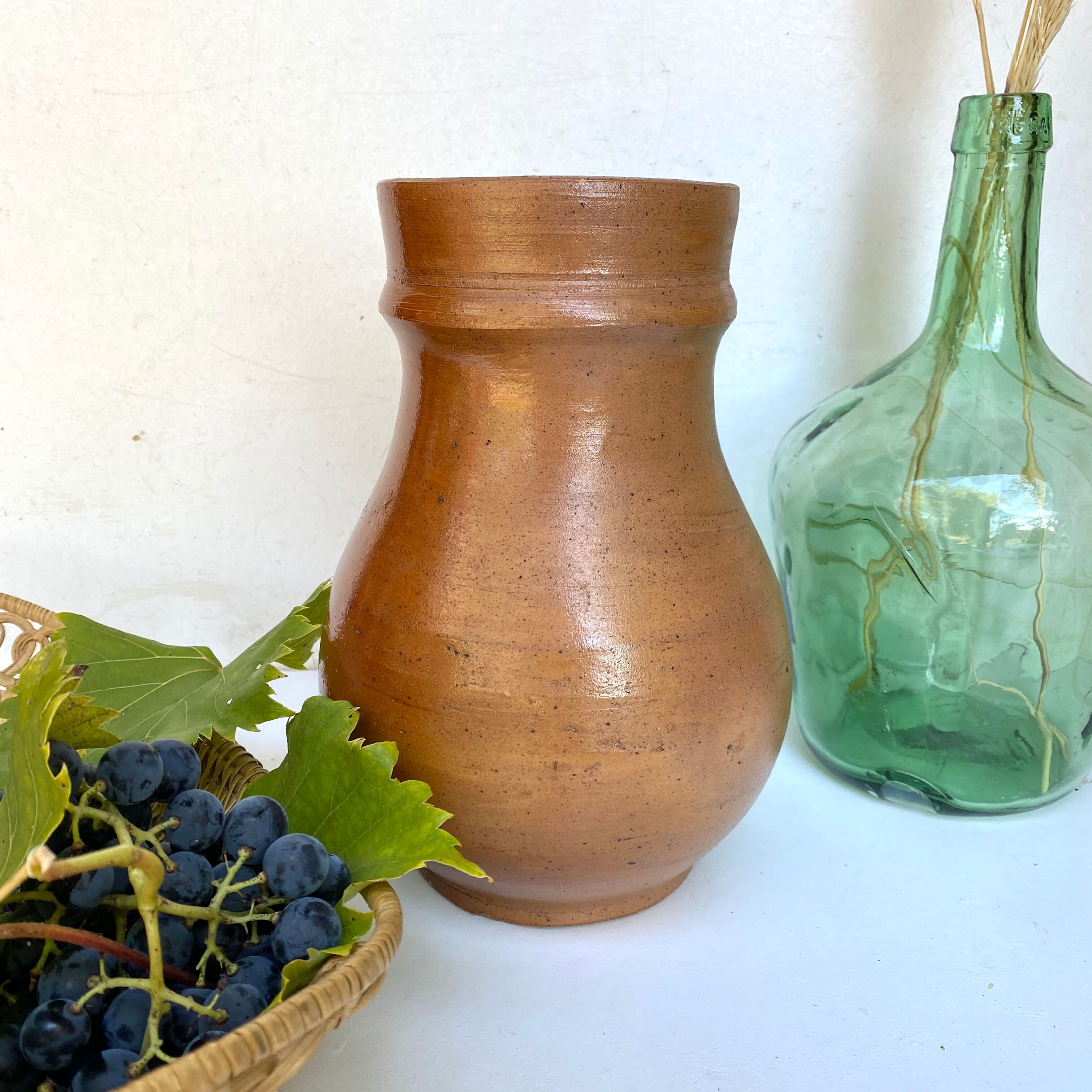 Terracotta vase