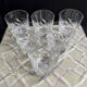 6 Lalique France Artois whisky glasses in a box