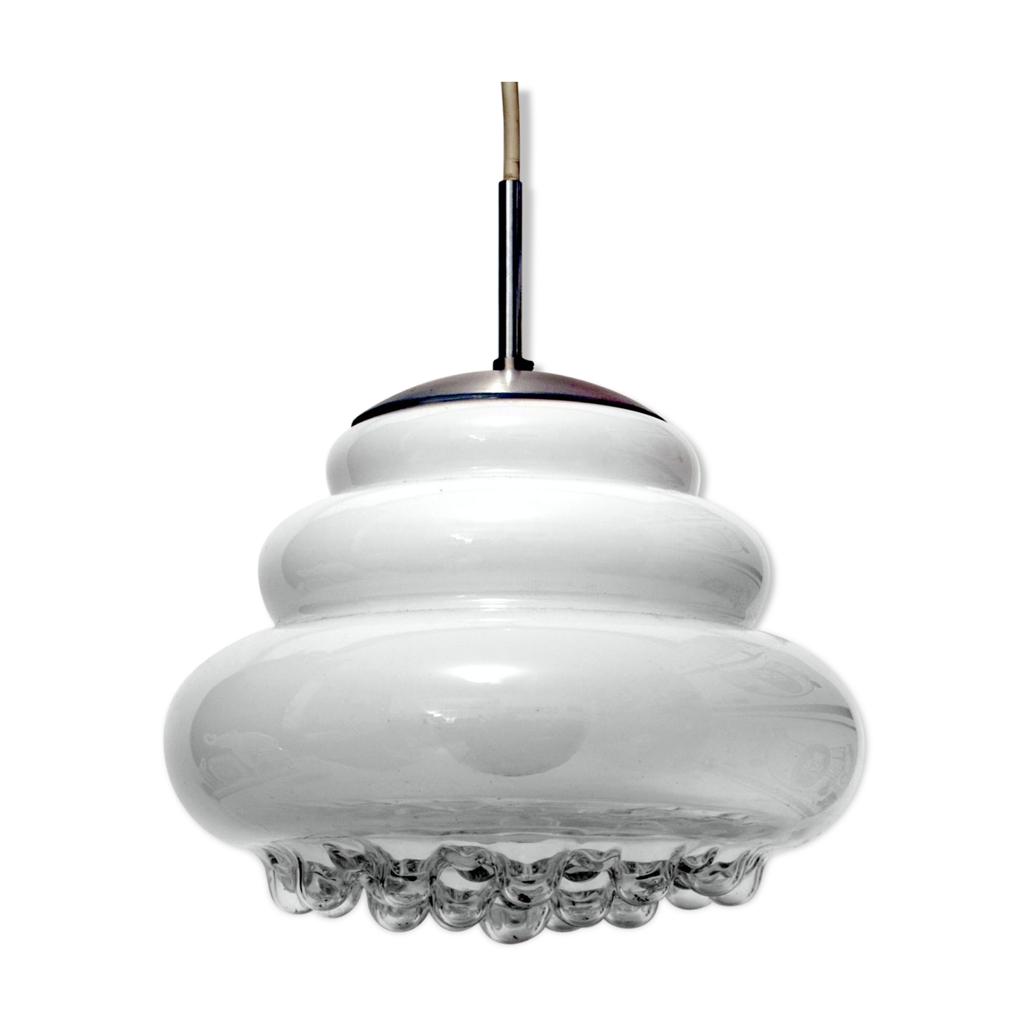 Suspension verre bulles