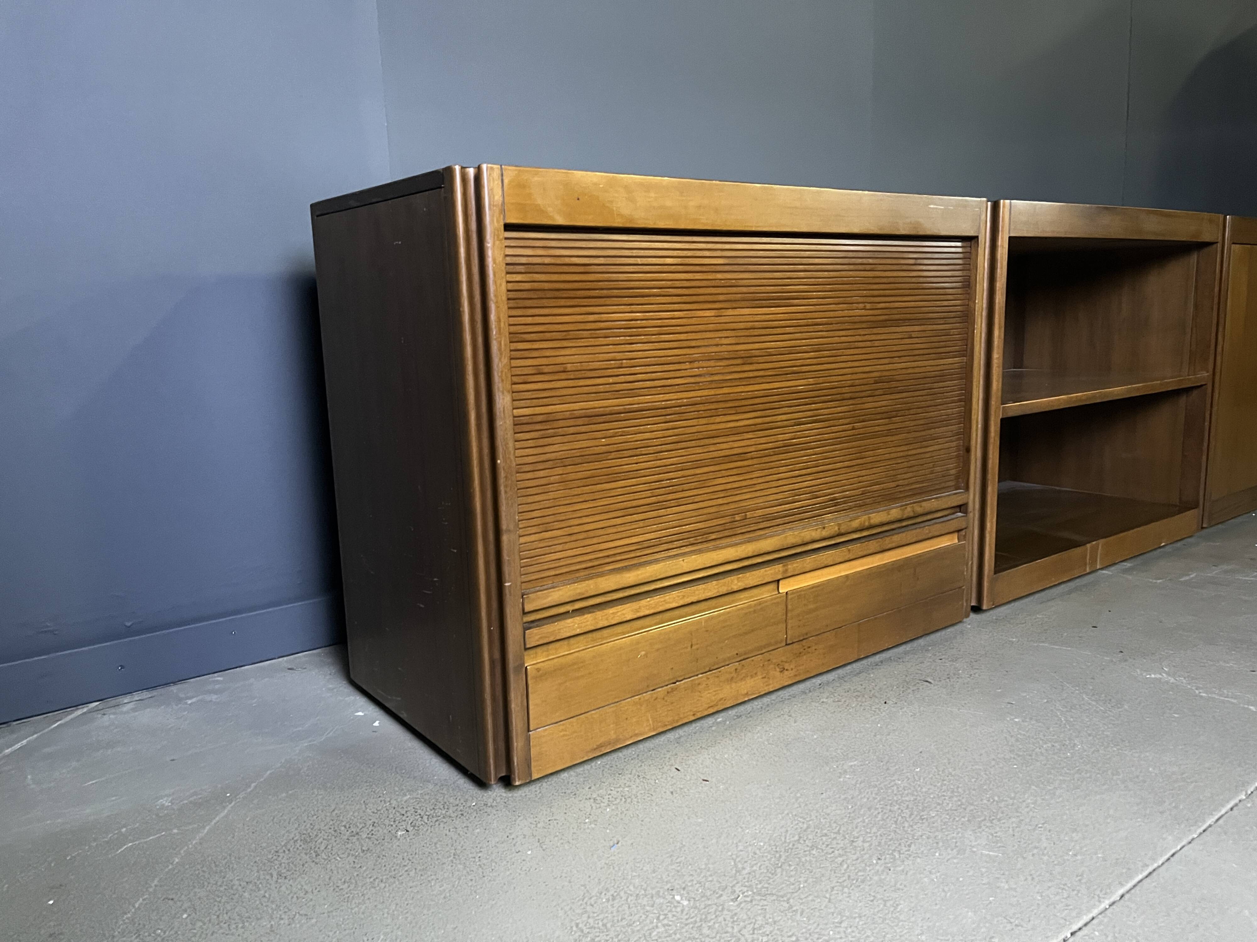 Vintage 4d sideboard by Angelo Mangiarotti for Molteni, 1970s