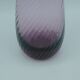 Vase en cristal violet