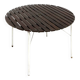 Teak and metal garden table, Sweden, 1960