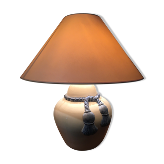 Lampe en céramique blanche