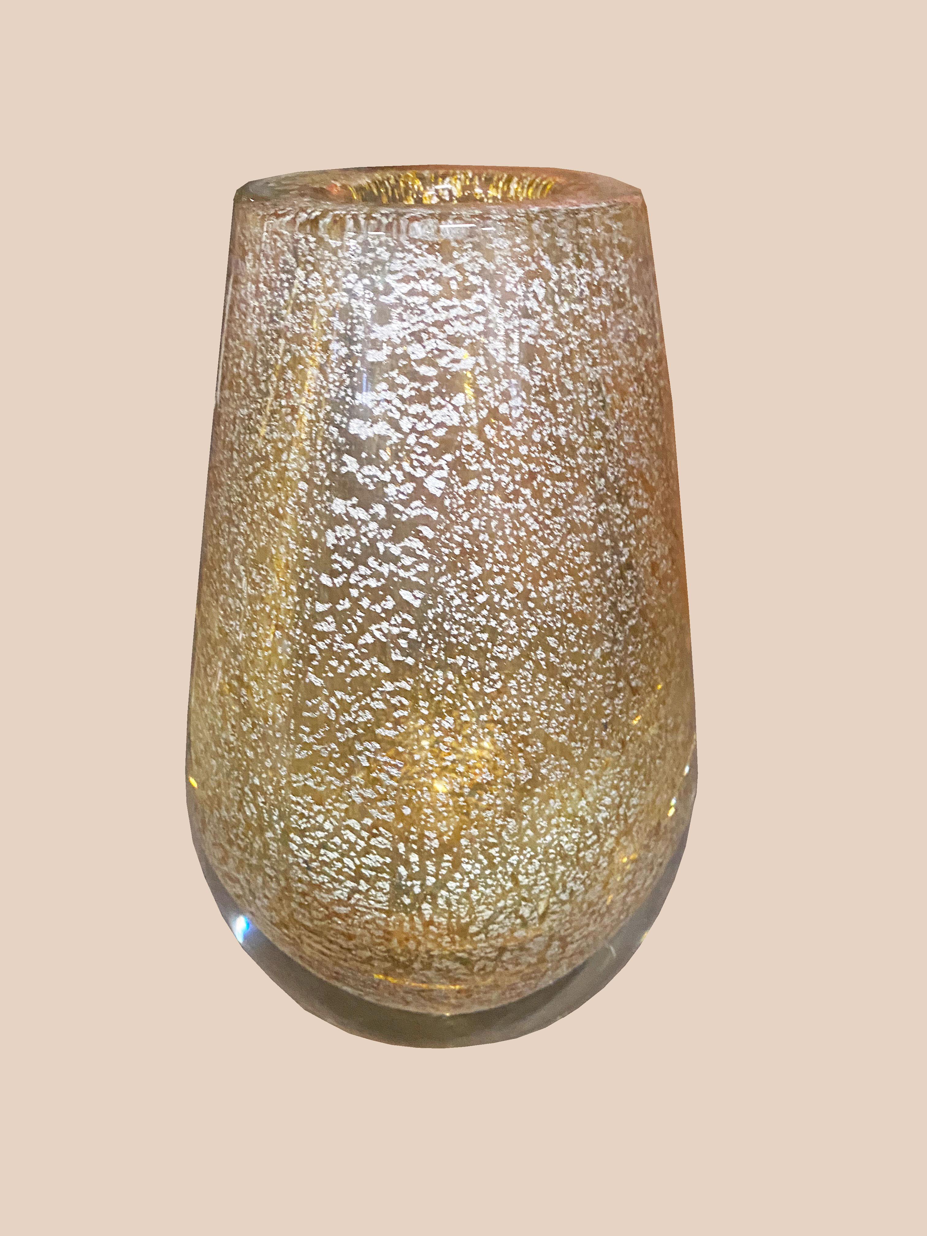 Murano glass vase circa 1970