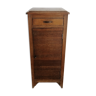 Curtain binder style cabinet