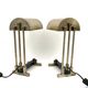 Diamant Art Studio Pair of Bauhaus cubist shaped Lamps. Marked 'New York 1938' & Numbered
