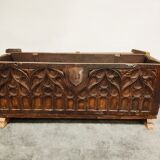 Gothic 16th century blanket chest