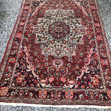Tapis Bakhtiar en laine, noué main, à décor floral, 315 x 202 cm