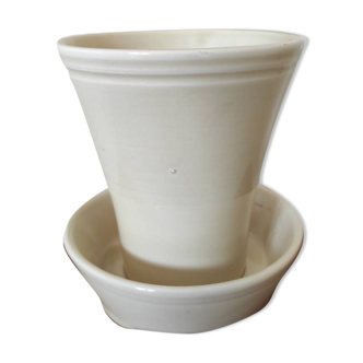 Ceramic pot signed Sandra Rich