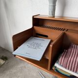 Fimsa Roma Italy teak console or small desk