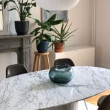 Table marble arabescato Italy vintage