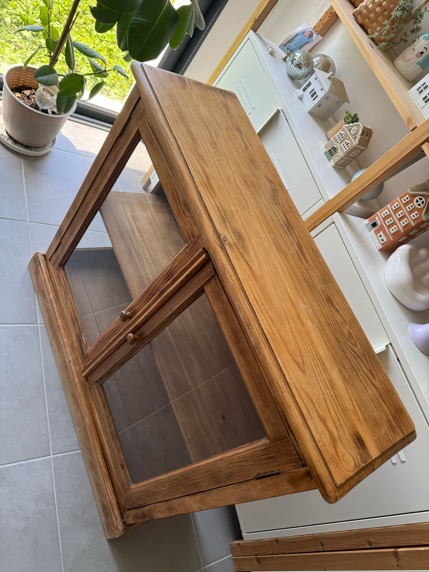 Low display cabinet, vintage sideboard