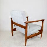 Light Blue GFM-142 Armchair by Edmund Homa, 1970s