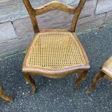 4 chaises rustique d’époque Louis Philippe
