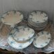 Longwy iron earth dinnerware set