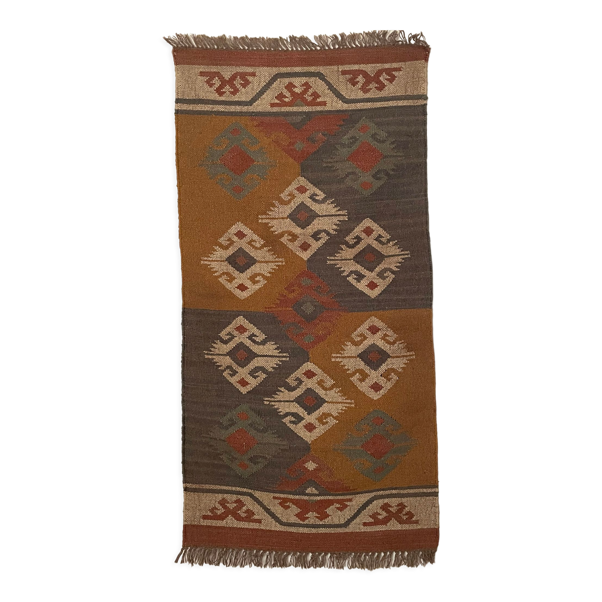 Tapis kilim kilim tissé à la main 75 x 180 cm