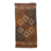 Tapis kilim kilim tissé à la main 75 x 180 cm