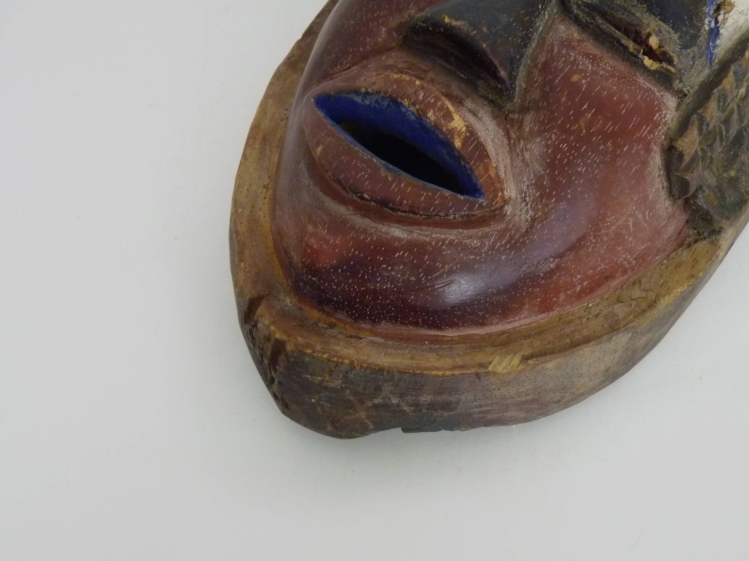 Tsogho mask from gabon african tribal art