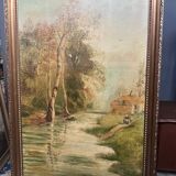 Large signed forest landscape