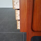 Arne Vodder teak Scandinavian Desk Manufactured By Sibast, 1960s