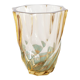 70s smoked glass vase