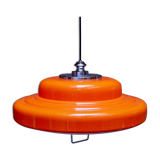 Orange space age suspension