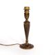 Bronze fluted lamp base