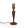 Bronze fluted lamp base
