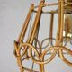 Louis Sognot rattan floor lamp from the 60s