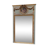 Old trumeau mirror