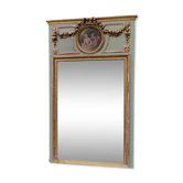 Old trumeau mirror