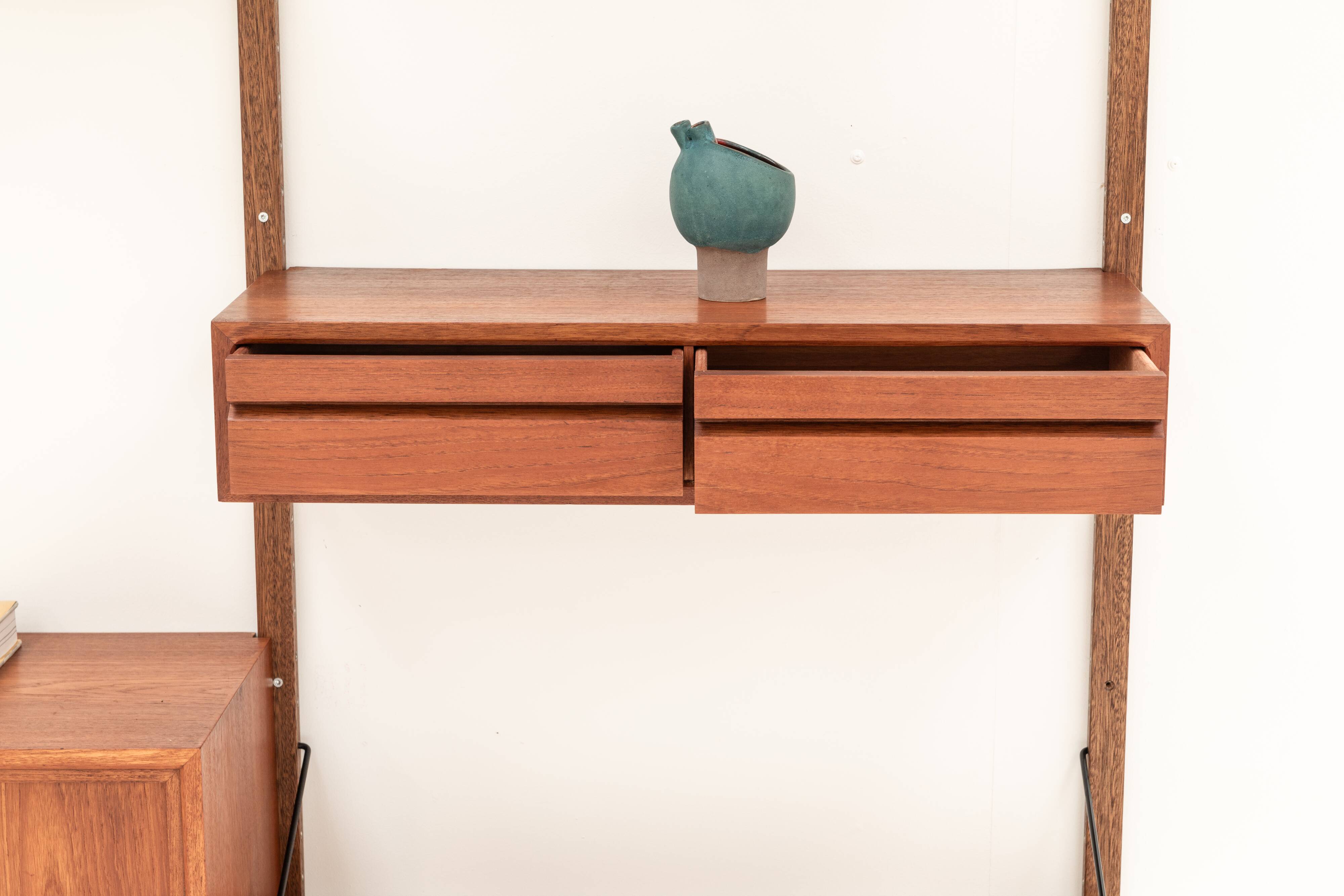 3-column wall unit by Poul Cadovius