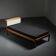 Mahogany bed with Tigette system by André Sornay, around 1960.