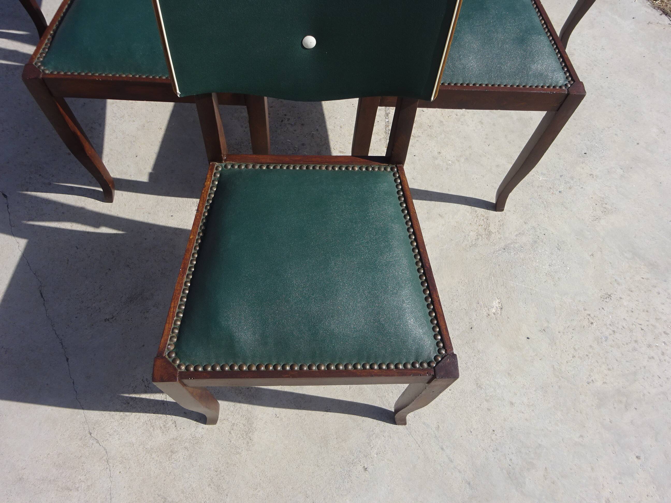 Restored Art Deco chairs, the 6.