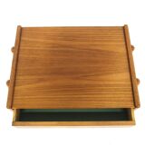 Scandinavian teak bedside table, AB Carlströms, Sweden, 1960